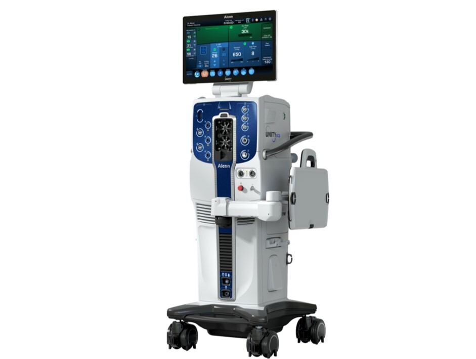 新型硝子体白内障手術装置 UNITY VCS(ユニティ)